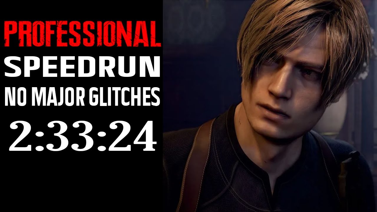 Resident Evil 4 Remake NG Professional Speedrun 2:33:24 No Major Glitches