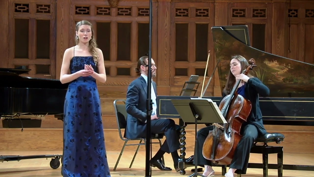 The Soft Complaining Flute, G.F.  Handel from Ode for Saint Cecilia's Day, HWV76