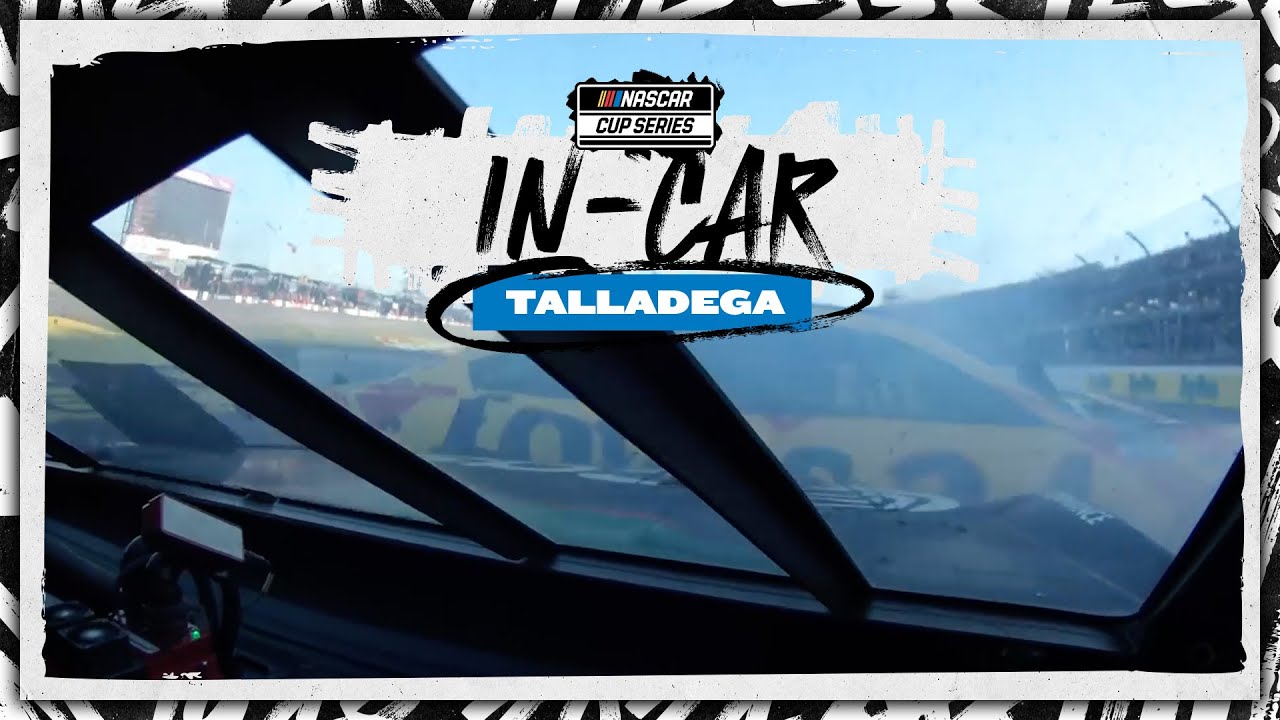 In-car camera: Brad Keselowski's view of the last-lap Talladega crash | NASCAR
