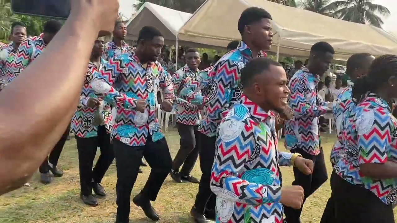CYF Mile 2 On stage Matching Song “EBENEZER  STONE OF MY HELP”