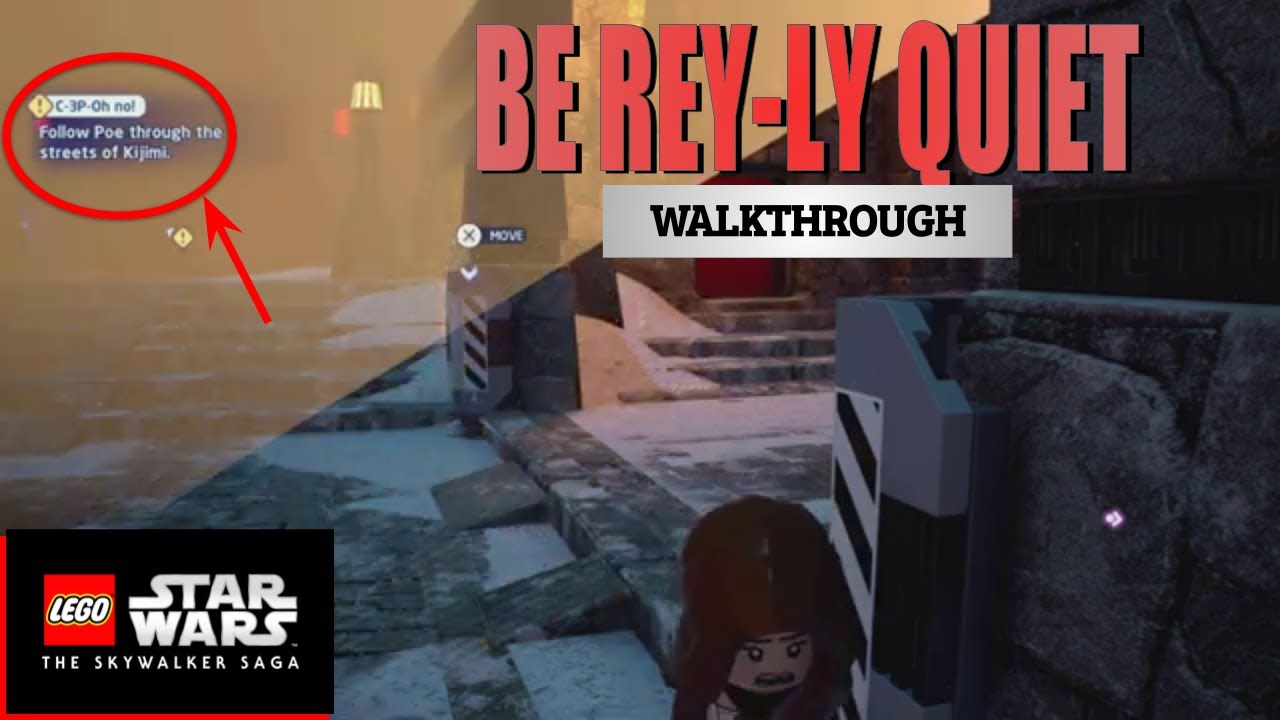 BE REY-LY QUIET CHALLENGE:  C=3P-Oh No - Level Challenge
