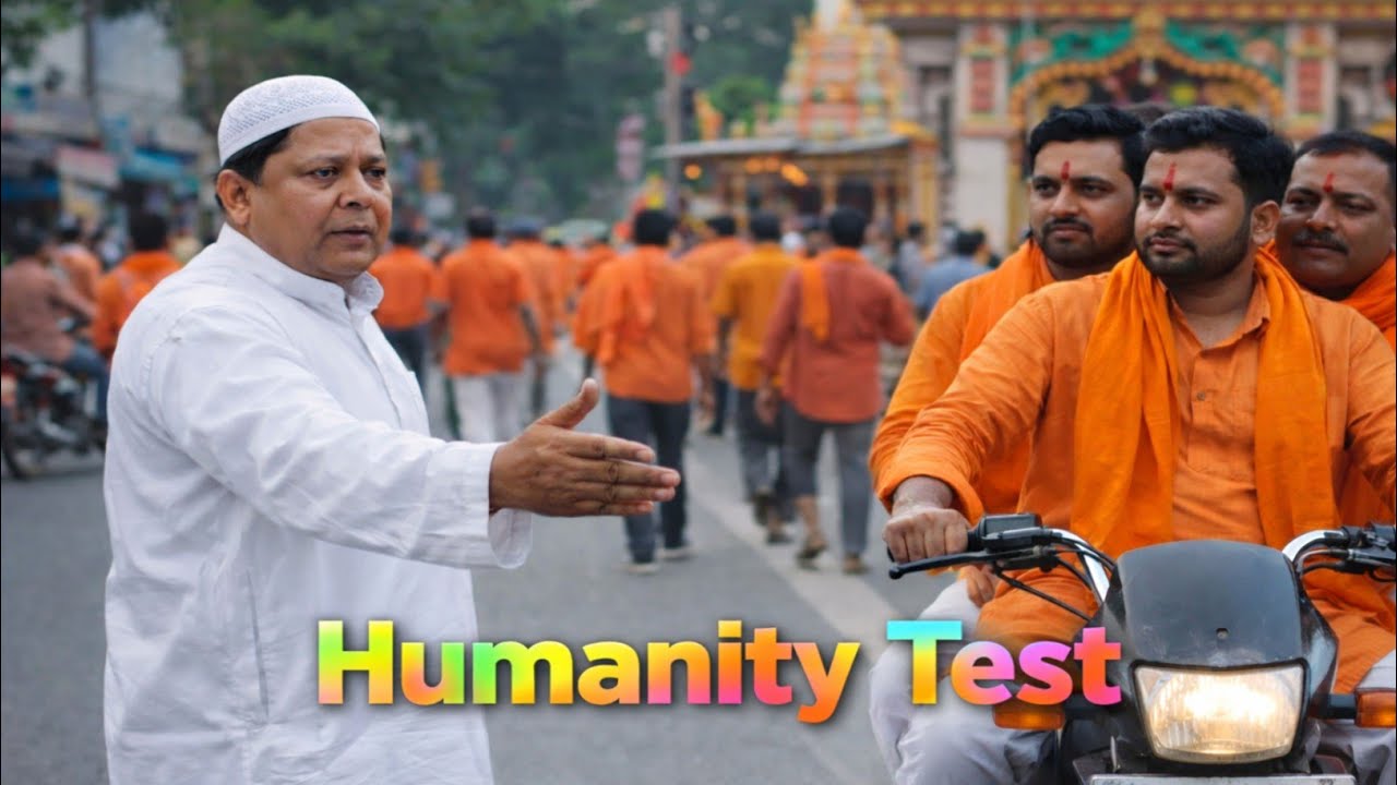 Social Experiment Humanity | Hindu Muslim Bhai Bhai | Humanity Test