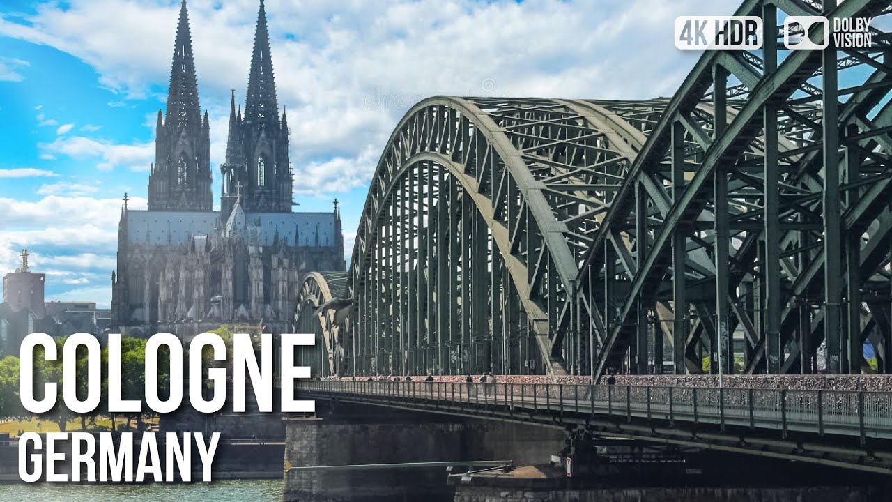 Cologne: A Tour Of The German City & Iconic Cathedral - 🇩🇪 Germany [4K HDR] Walking Tour