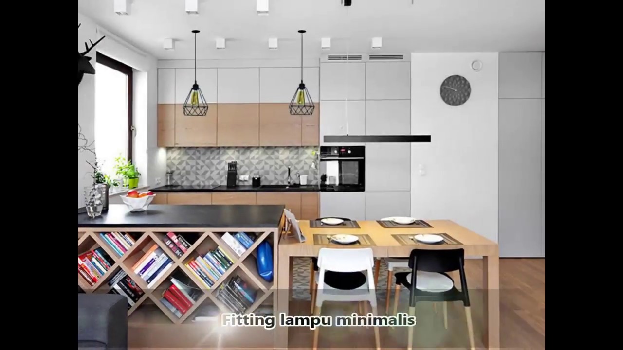 Fitting lampu minimalis