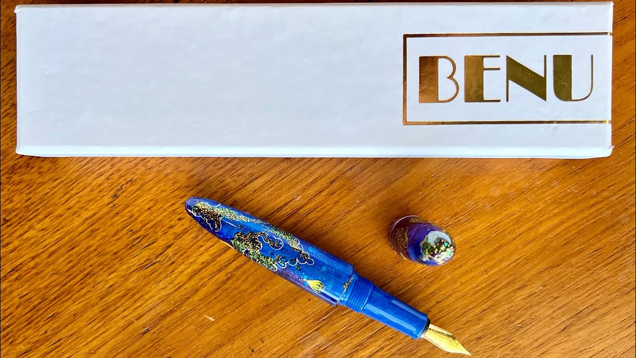 Pen Thoughts: Benu “Above the Clouds” Hand Painted Pen