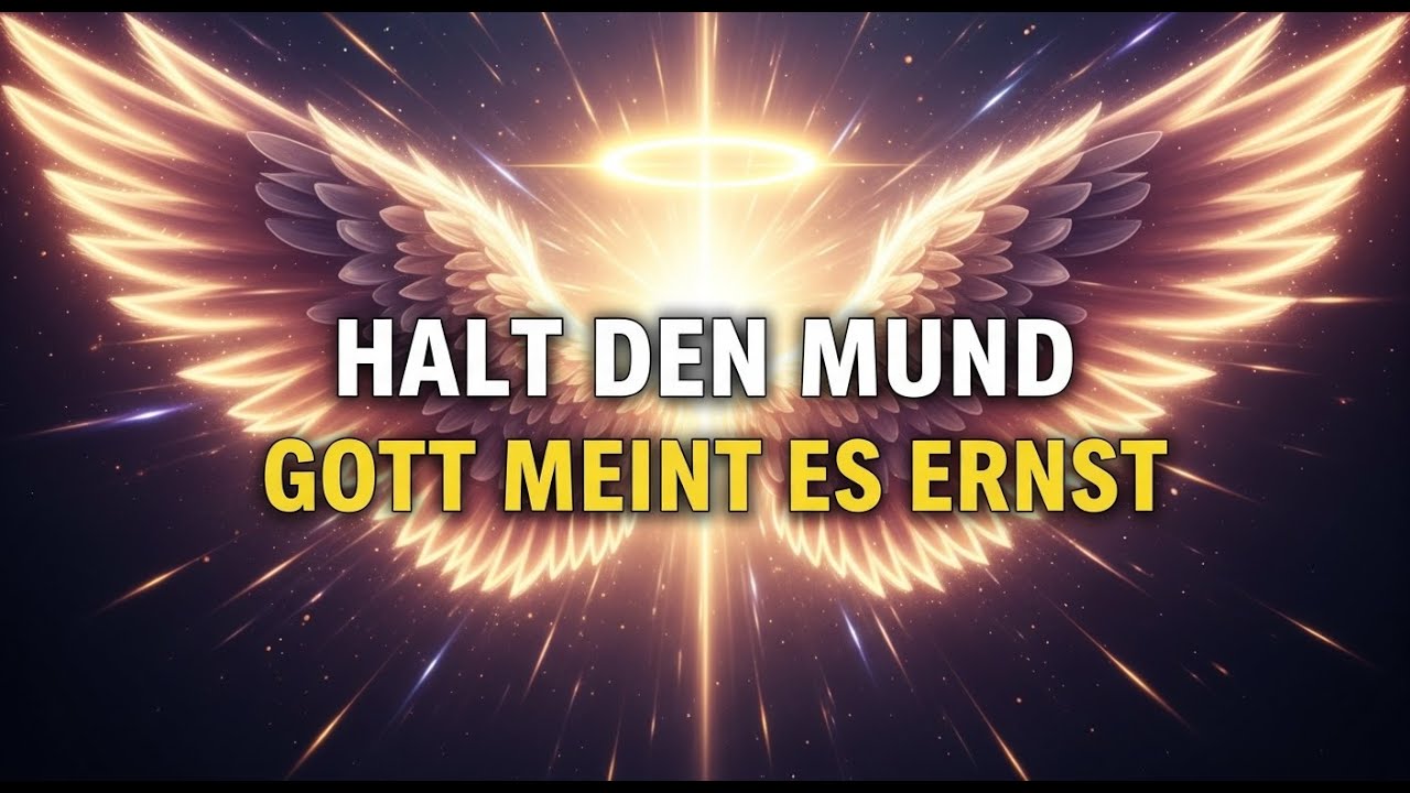 AUSERWÄHLTE, GOTT MEINT ES TODERNST ⚠️ HALTET DEN MUND GESCHLOSSEN 🤫 SAGT NICHTS 🚨