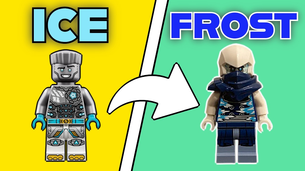Я создал новые кастомные минифигурки Мастеров Стихий в Ninjago!