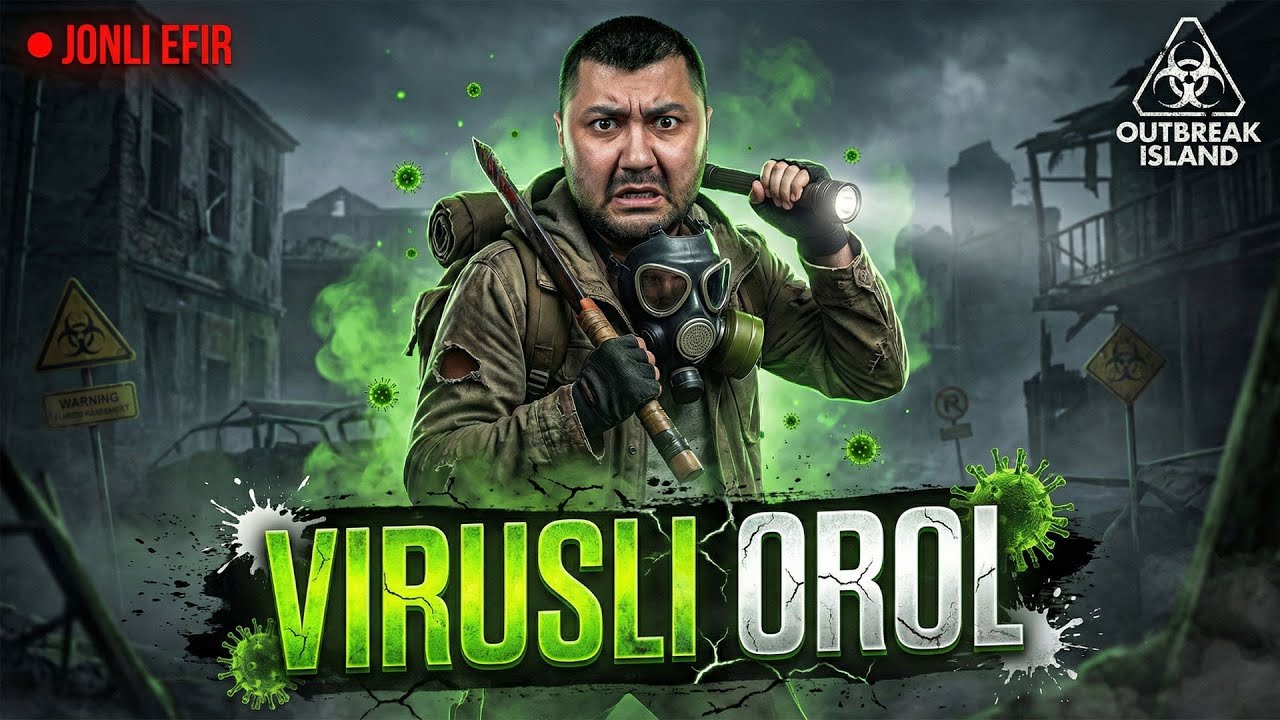 🧟‍♂️Virusli orolda hayot uchun kurash | Outbreak Island🏝️ (Jonli Efir)