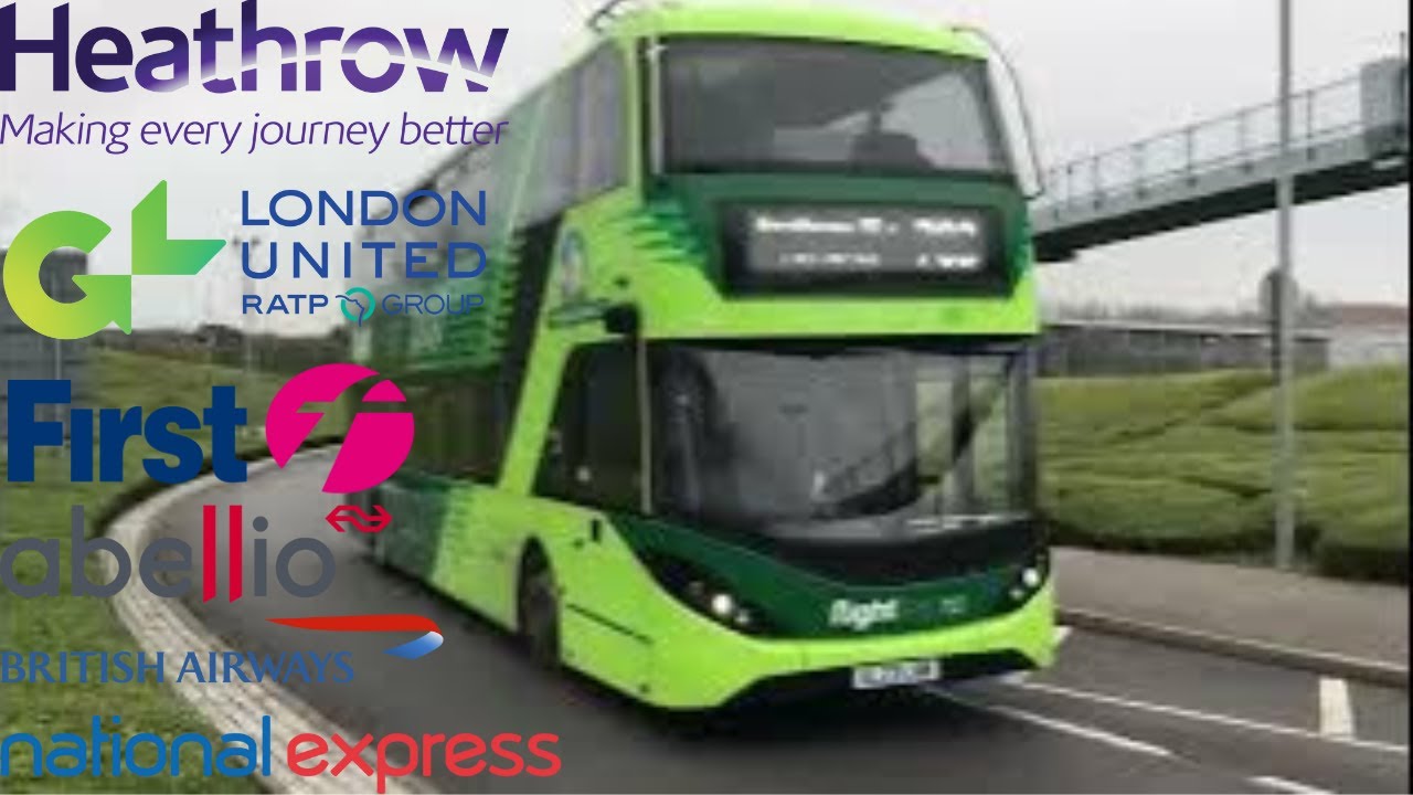Buses and Coaches at Heathrow Airport  *Thursday 4th January 2024*