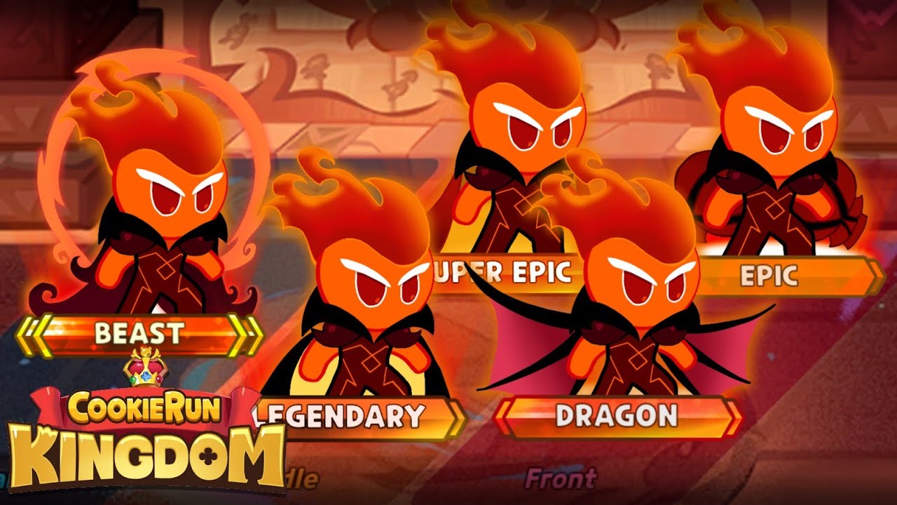 How Far Can Each Rarity of the Fire Cookie Team Go?