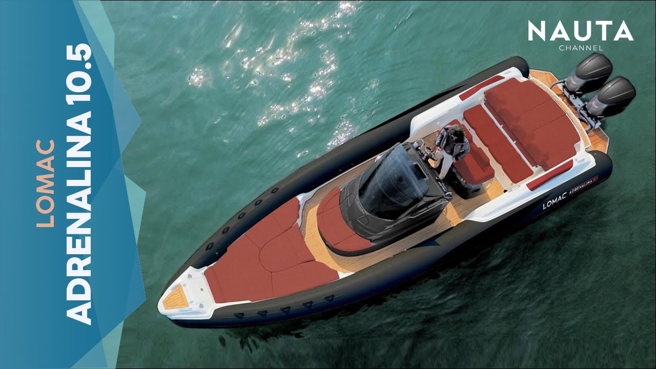 Lomac Adrenalina 10.5 inflatable boat - maxi gommone