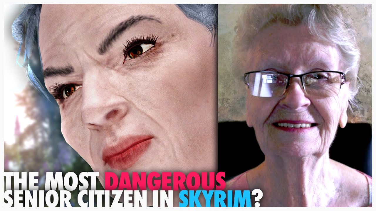 Visiting Everyone's Favourite Skyrim Grandma Shirley | Skyrim Mods