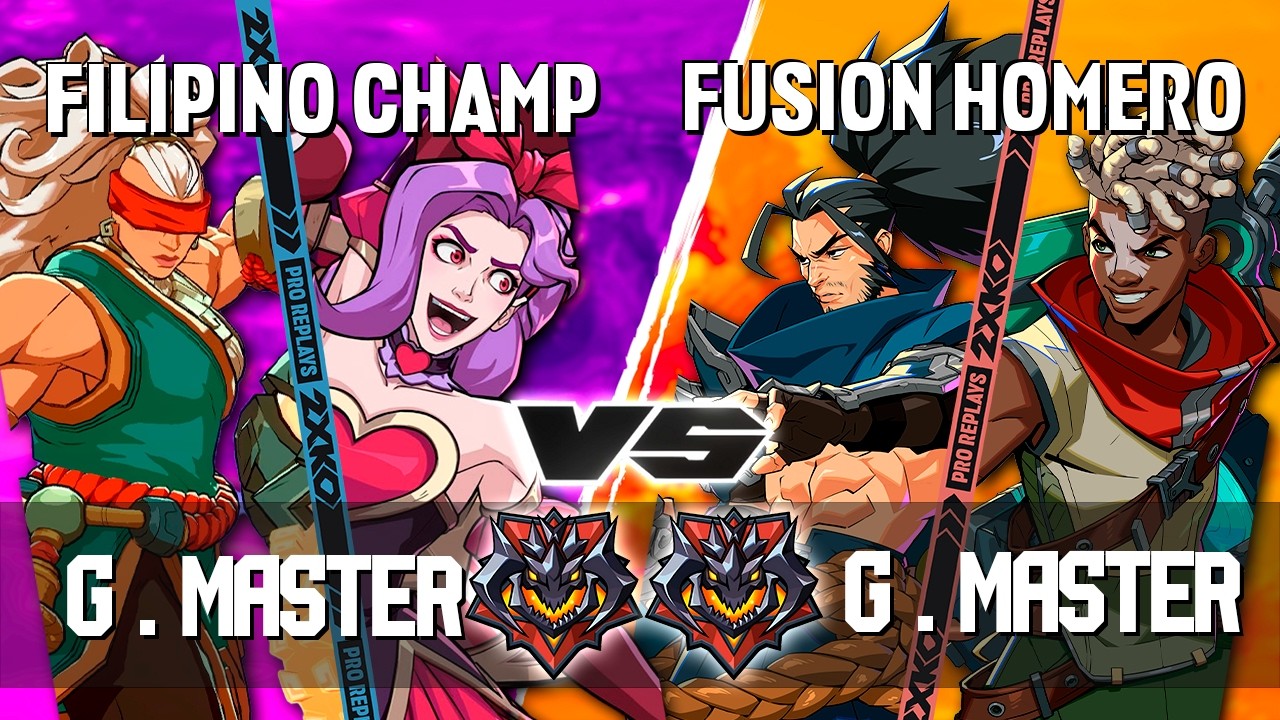2XKO ▰ FILIPINO CHAMP (Jinx-Illaoi) vs FUSION HOMERO (Yasuo-Ekko) ▰ 2XKO Pro level replays