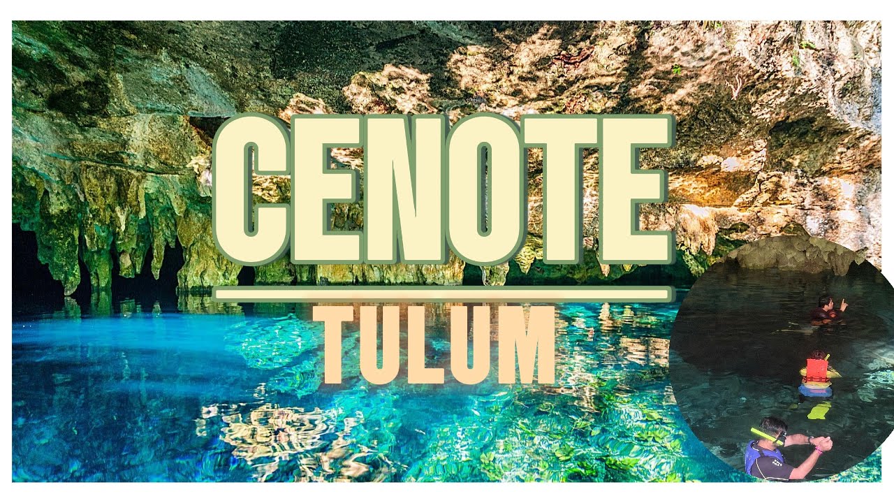 EXPERIENCING CENOTE IN TULUM , MEXICO | ROAD TRIP FROM CANCUN TO TULUM