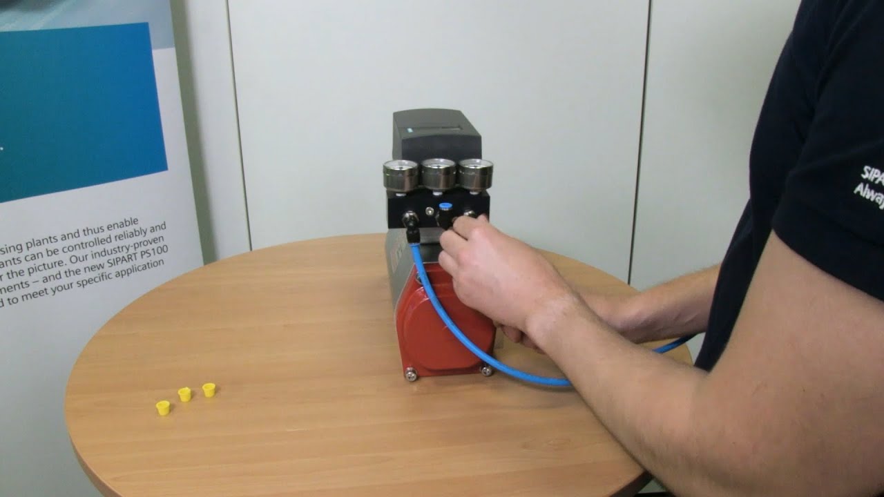 How to install: SIPART PS2 an Schwenkantrieb