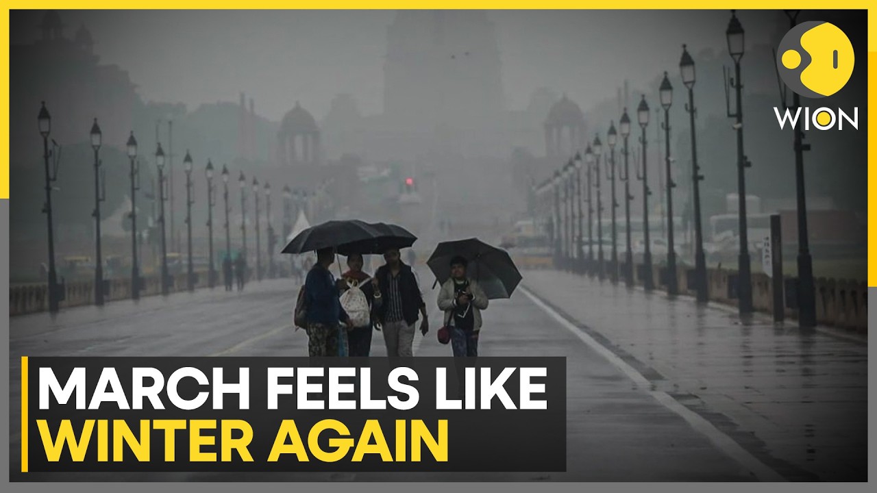 January Chill Returns: Cold, Rainy Mornings Hit North India | WION