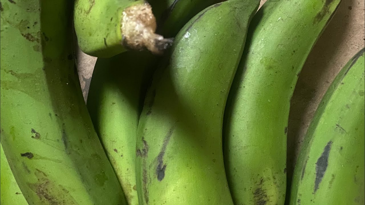 Matoke or Banana peeling before cooking