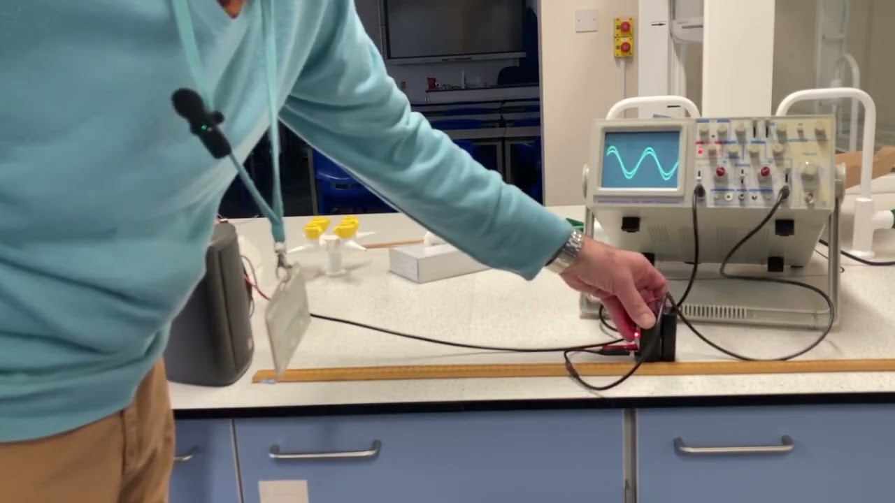 Speed of sound using the wave equation