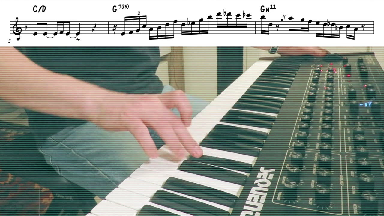 South Of The River - Tom Misch (Rob Araujo Keyboard Solo Transcription)