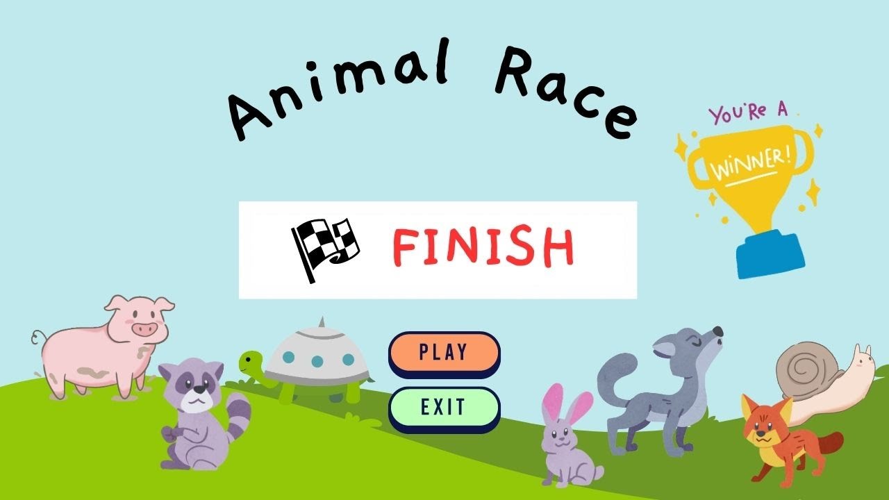 [영어동화] Animal Race! l Math(Ordinal Numbers) l  English Stories for Kids