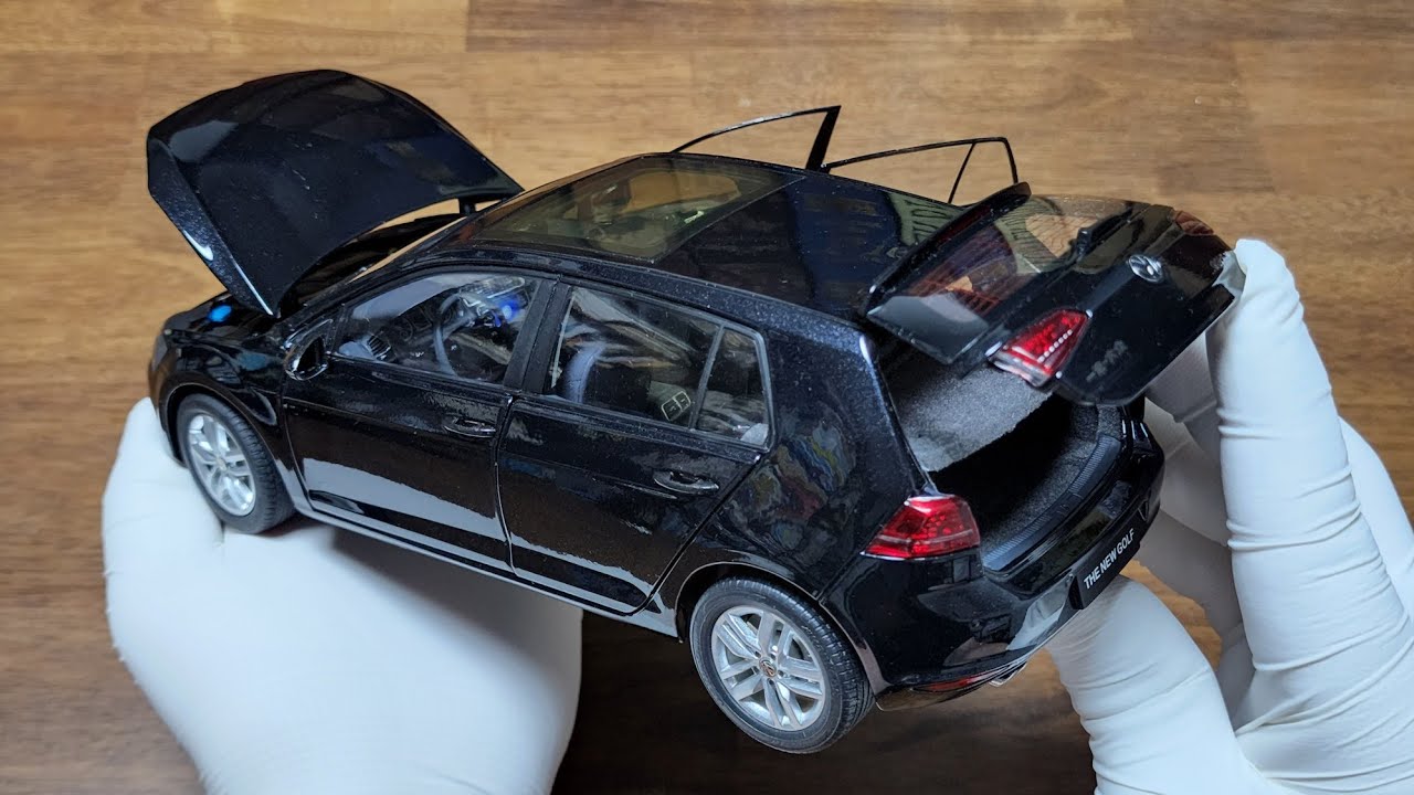 1:18 Diecast model car/ Volkswagen Golf 2014 review [Unboxing]