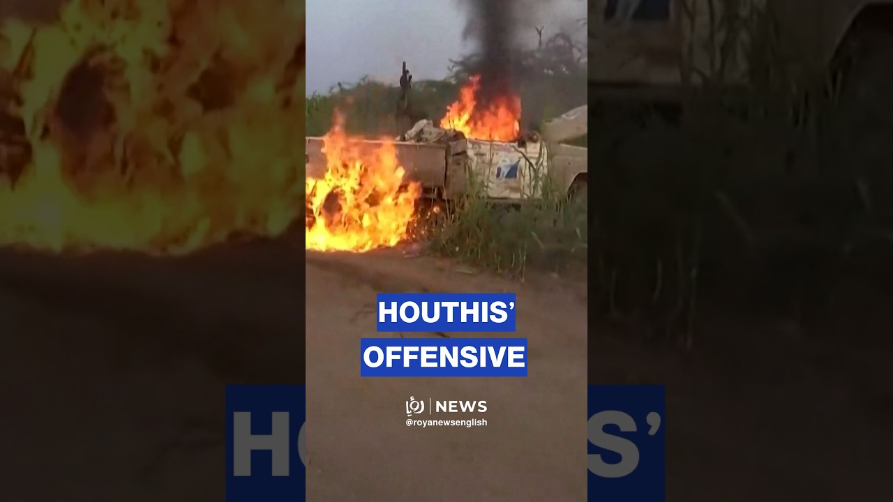 Houthis release footage of fighters during military offensive in Yemen