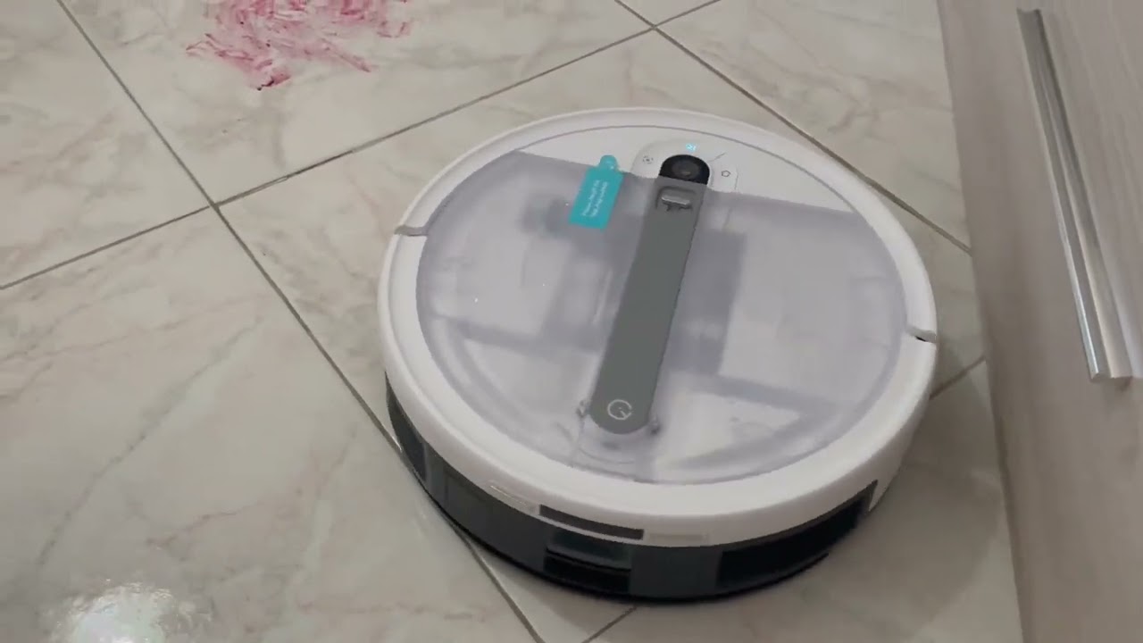 Yeedi Cube Robot Vacuum Cleaner - The mop performance.