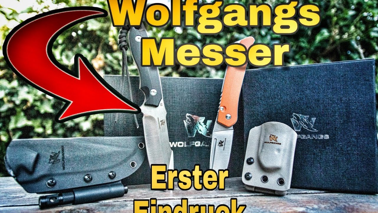 Wolfgangs Outdoormesser /Unboxing/Knife/Fulltang/Folder