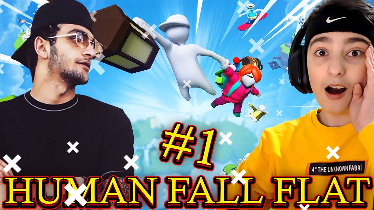 #1 Աշխարհի Ամենա Լպրծուն Խաղը😻👻 Sirius & Zap 😂👀HUMAN FALL FLAT 🤩