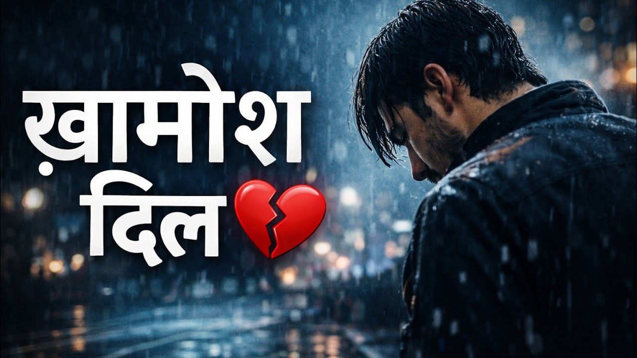 ख़ामोश दिल 💔 | Heart Touching Sad Song | Emotional Breakup Song | RagaDrop