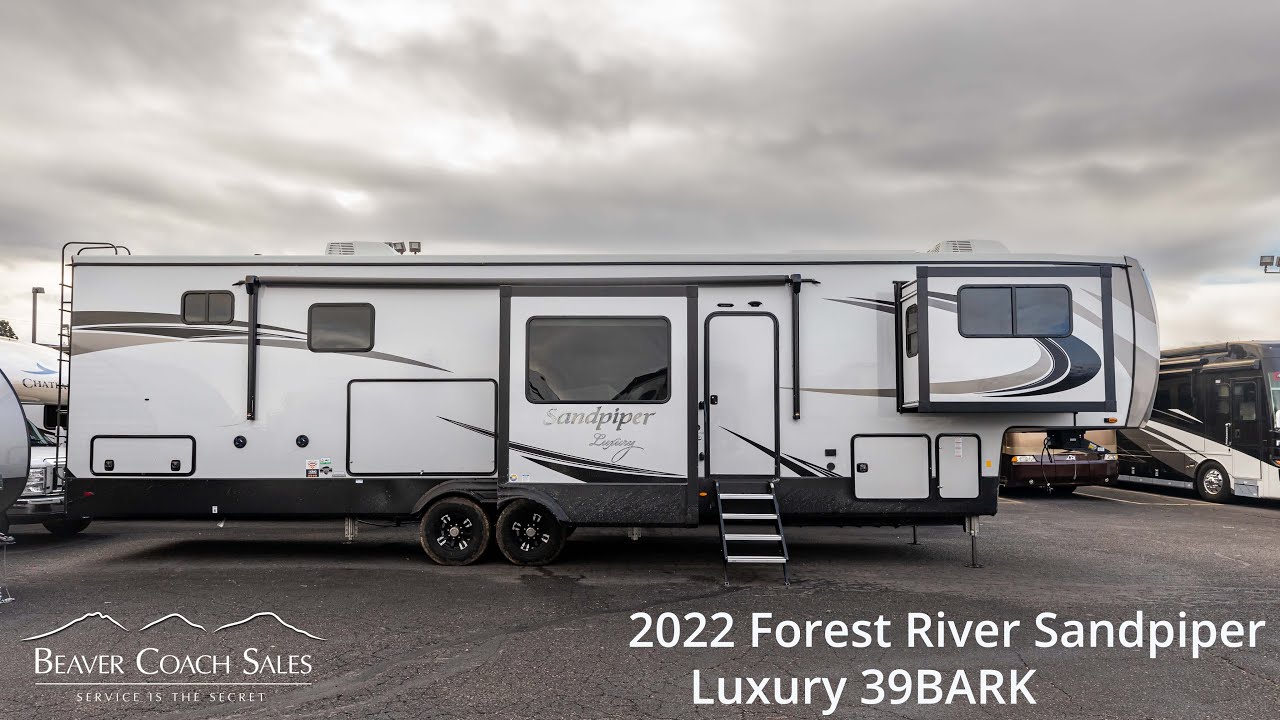 2022 Forest River Sandpiper Luxury 39BARK - Luxury 5th Wheel