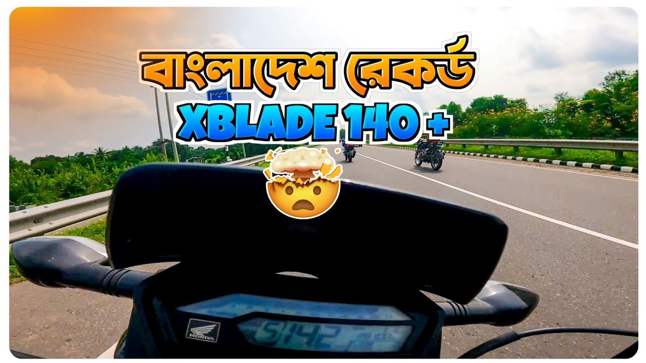 HONDA XBLADE Top speed 140+ || Vanga GP RUN || Crazy Sohan