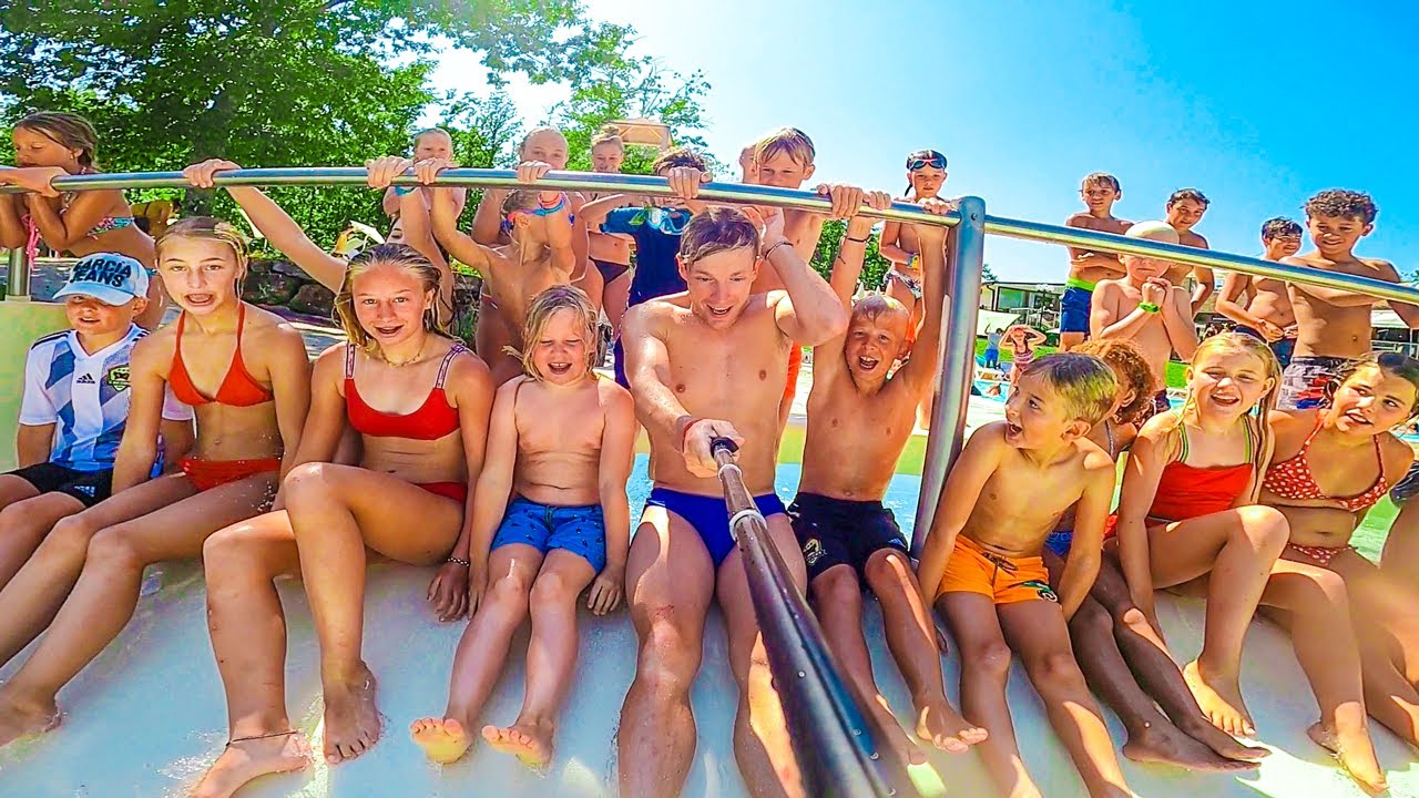 MET ZIJN ALLEN VAN DE GLIJBAAN 💦😱 #2548