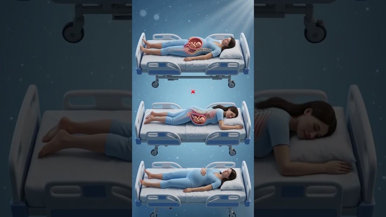 Best Sleeping Position During Pregnancy 🤰💤 | 3D Medical Animation
