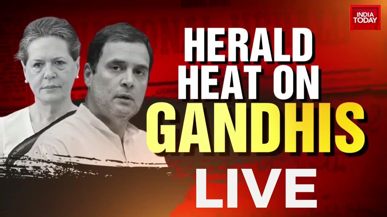 National Herald Case LIVE Updates: ED Raids Herald House| Young Indian Office Sealed| Congress News