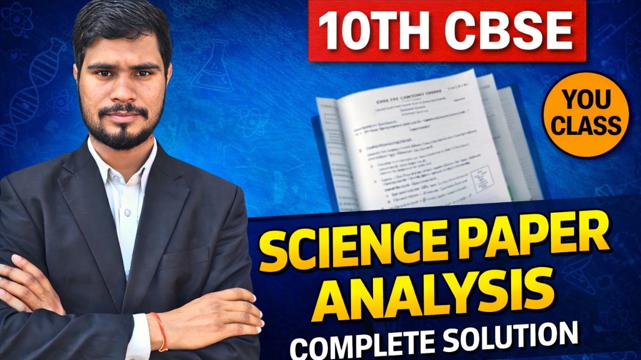 CBSE Class 10 Science Paper Analysis 2024 | Complete Solutions & Answer Key | Full Explanation