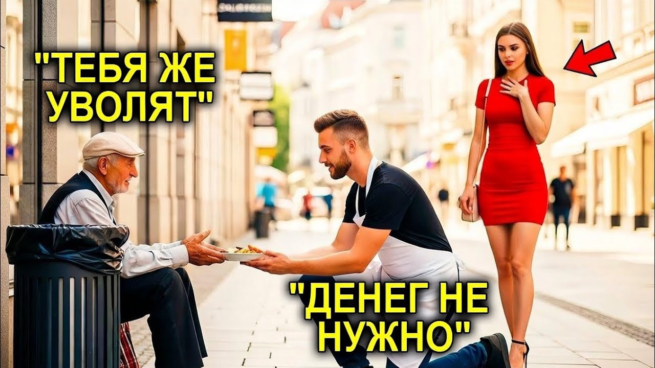 Он накормил бездомного… и потерял работу. Но за его спиной уже решалась судьба