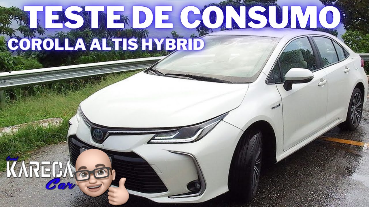 TESTE DE CONSUMO DO COROLLA ALTIS HYBRID 2020 NA  RODOVIA!