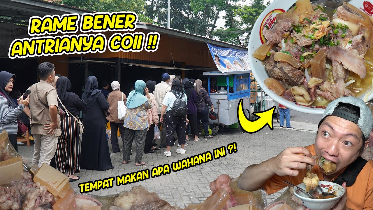 BUSET UDAH KAYAK NGANTRI WAHANA, PANJANG BENER COII - MIE KOCOK BPJS