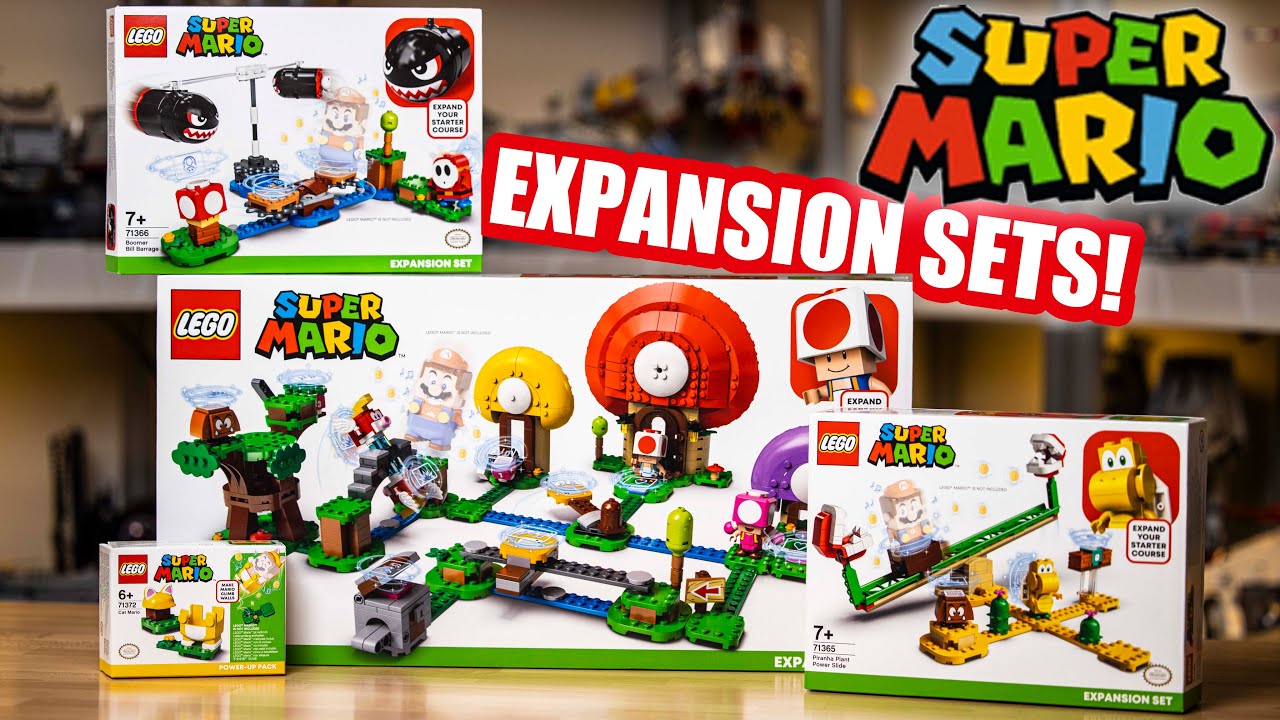 LEGO Super Mario EXPANSION Sets First Impressions!