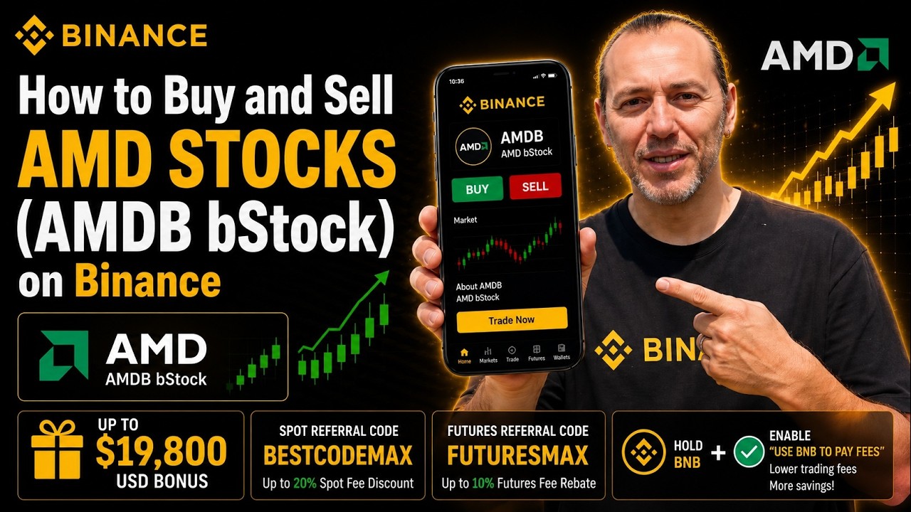 How to Buy and Sell AMD stocks (AMDB bStocks) on Binance Global Step-by-Step Guide