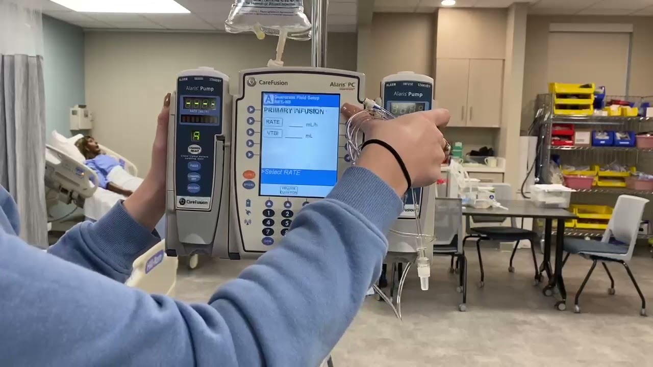 Skills Video: Programming an IV Pump