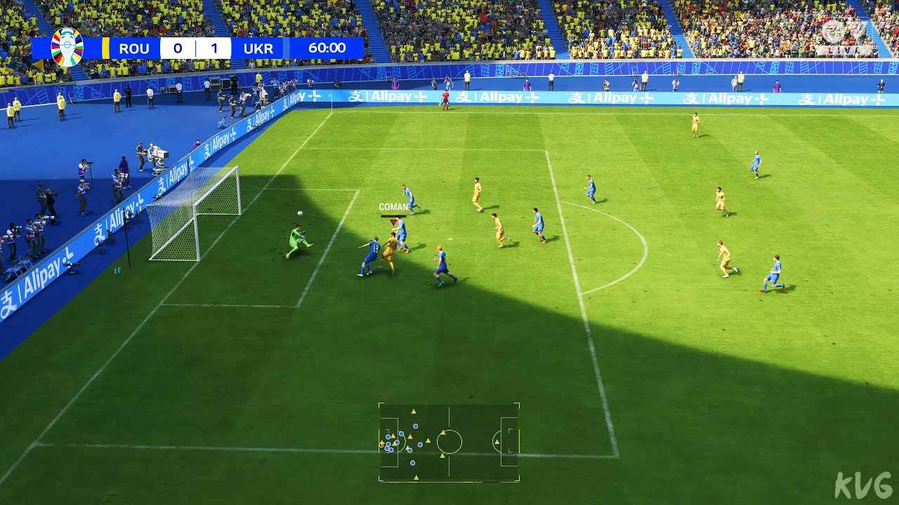 EA SPORTS FC 24 - Romania vs Ukraine - UEFA EURO 2024 Gameplay (PS5 UHD) [4K60FPS]