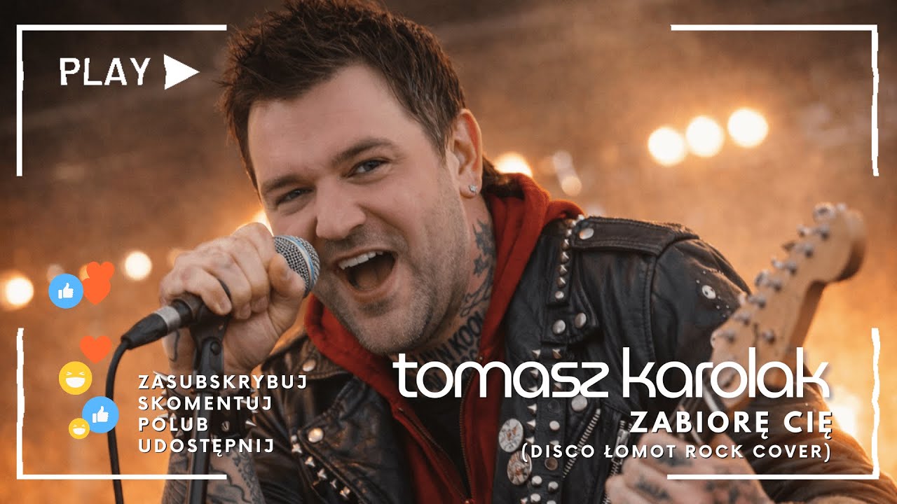 🔥 Tomasz Karolak - Zabiorę Cię (ale to HARD ROCK BALLAD cover)🤘DISCO ŁOMOT