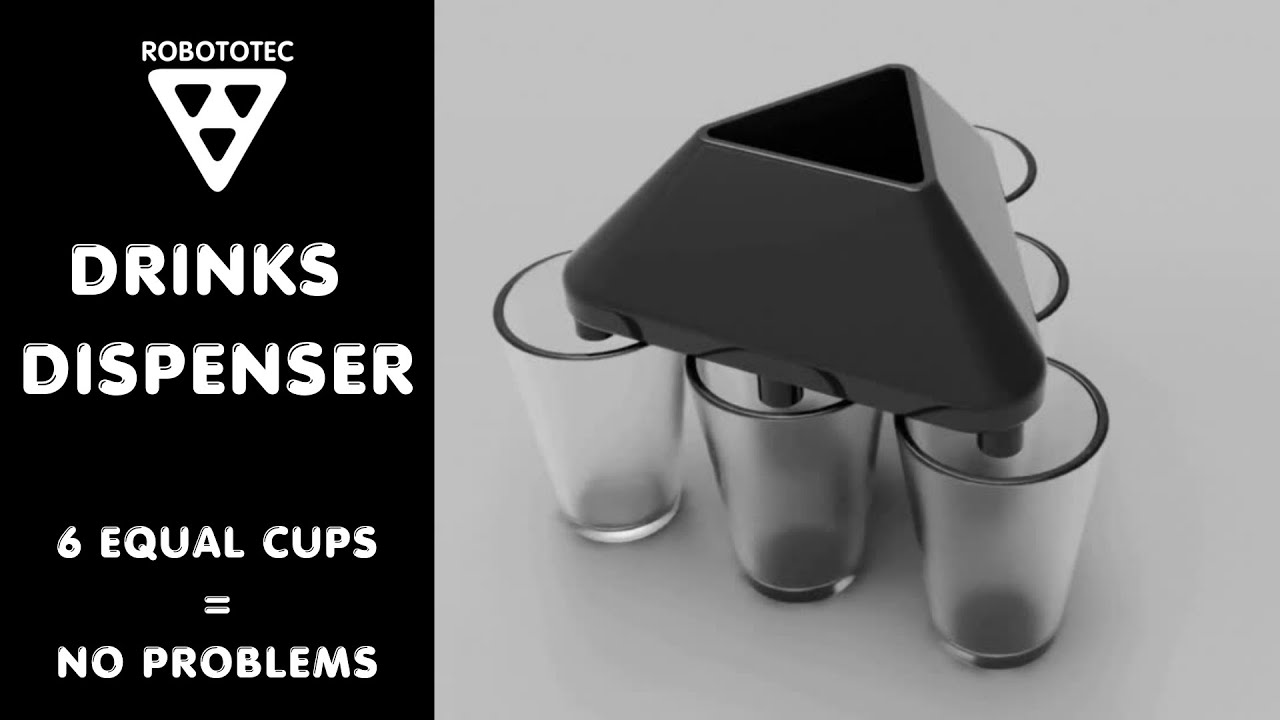 Elevate Your Home Experience: Introducing the 3D Printed Cup Drink Dispenser