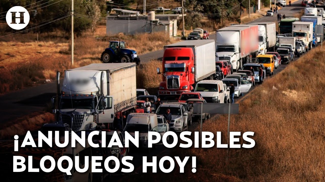 ¡Meten presión ante reunión con Segob! Productores anuncian posibles bloqueos carreteros hoy