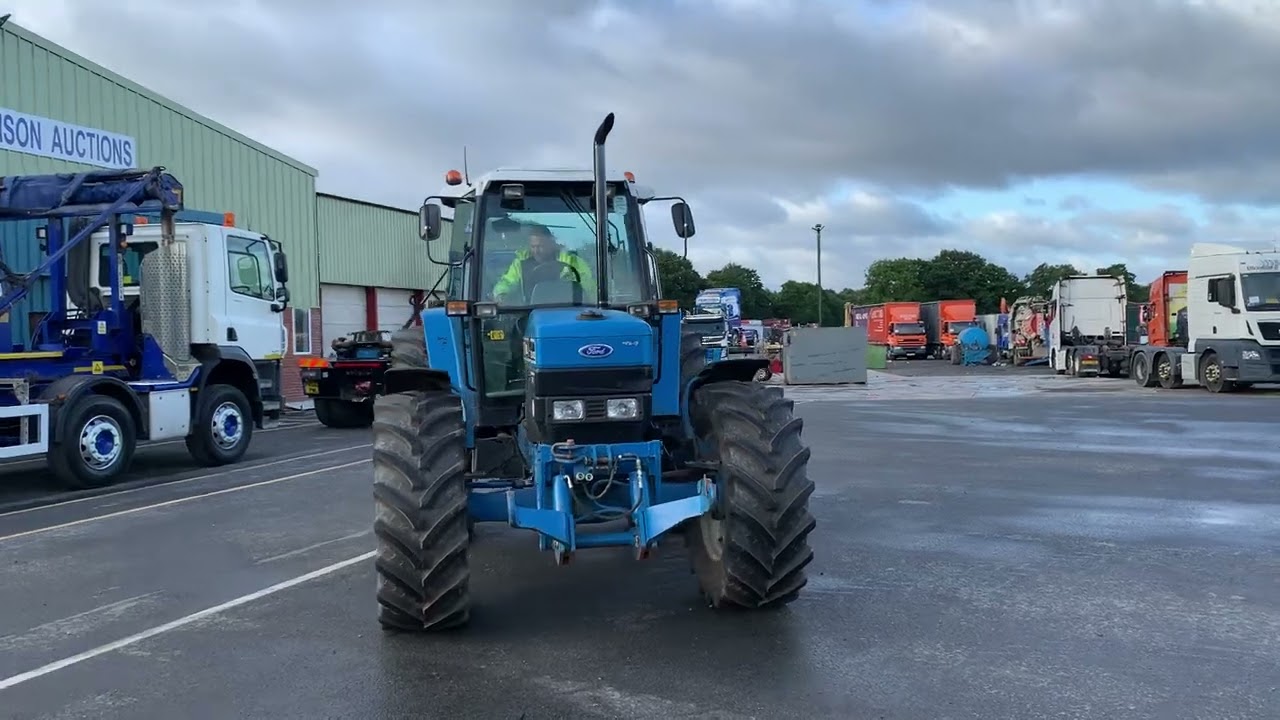 1994 FORD 8340 4WD Power Star SLE Tractor, Entered into Auction