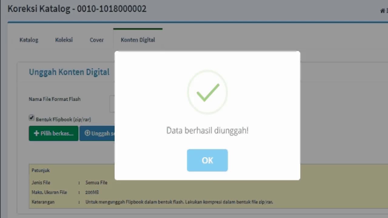 Panduan Entri Katalog pada Inlislite