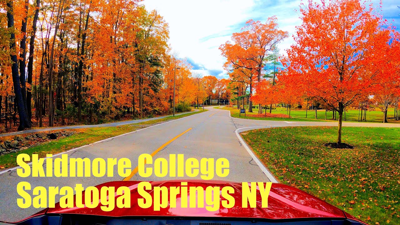 Tour of the Beautiful Skidmore College Campus, Saratoga Springs NY