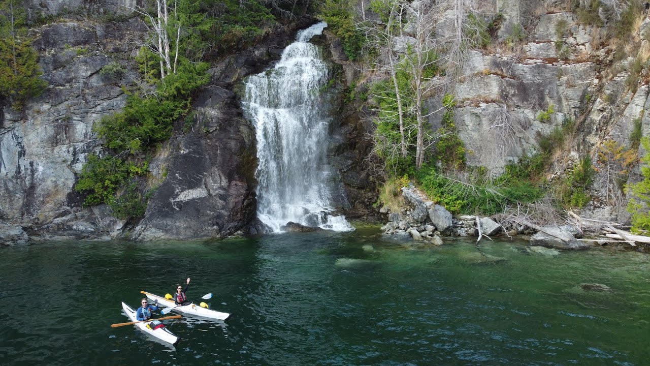 Oru Kayaks loaded for 5-day trip - Desolation Sound, BC